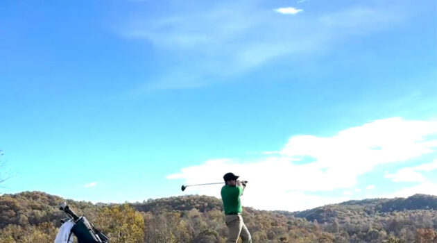 Golfing at Stonewall Jackson Resort State Park.